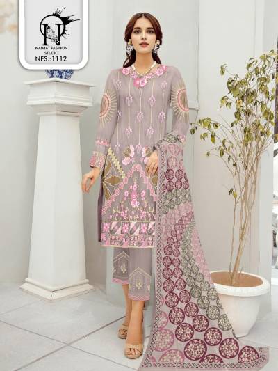 NFS 1112 BY SAGAR IMPEX ORGANZA SILK SALWAR KAMEEZ WHOLESALER IN SURAT